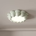 Modern Lamp Combination Simple Ceiling Lamp Flower Type Chandelier Cream Ceiling Lamp Children's Lamp Bedroom Lamp Combination 3d model