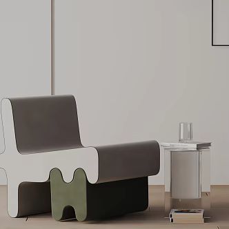 Modern Dining Chair 3d model