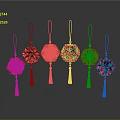 Traditional Decorative Weapons Collection With Various Shapes And Intricate Details