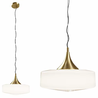 Lamp chandelier decorative lamp 3d model