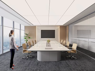 Conference Room 3d model