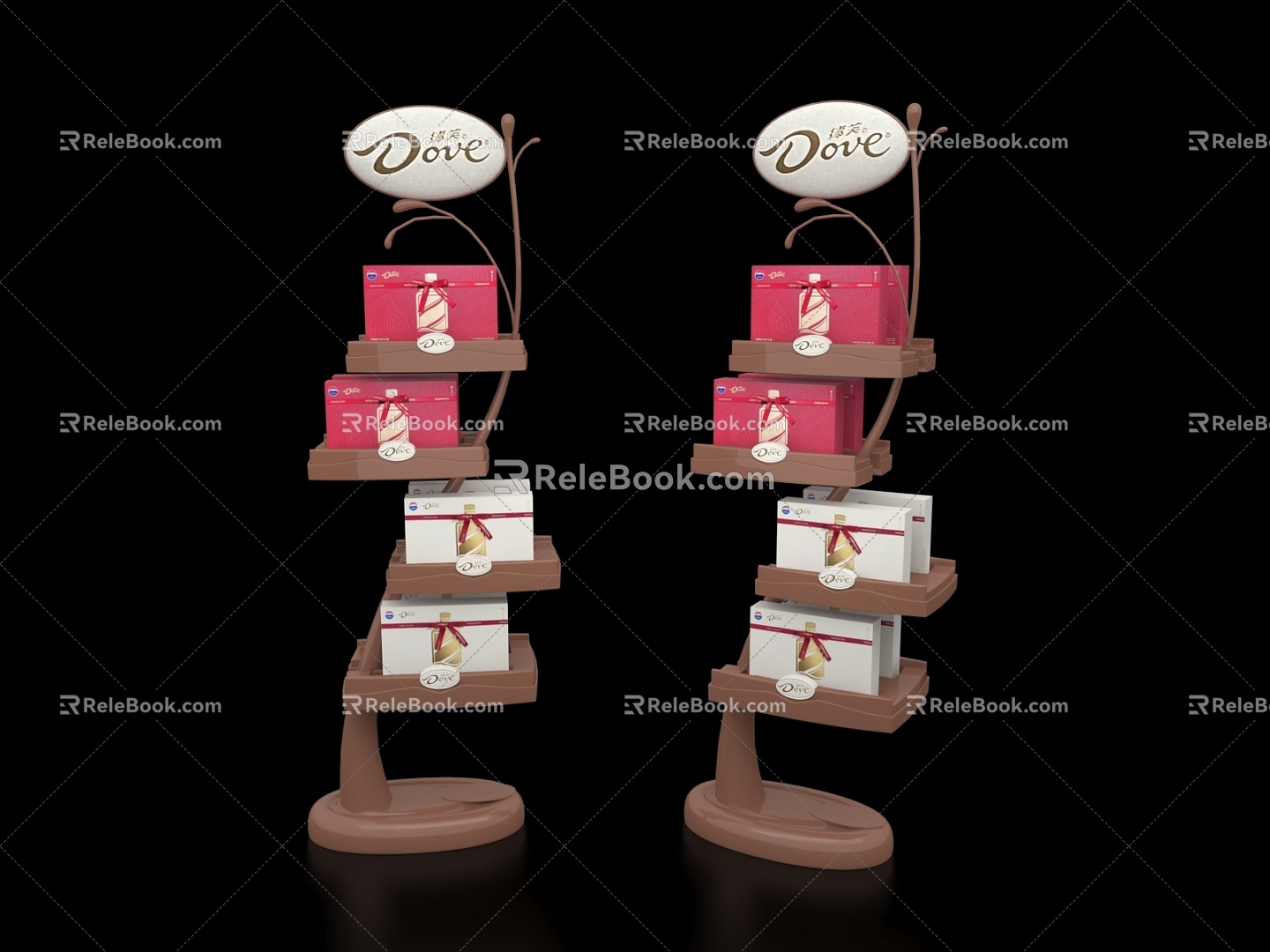 Chocolate Shelf 3d model