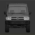 Silver Off Road SUV With Rugged Body Design Large Tires And Sleek Exterior
