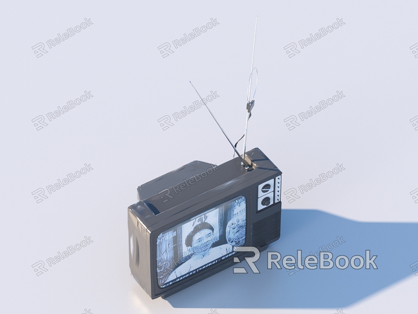 black and white TV old TV appliances model