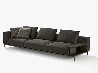 Modern Poliform three-seat sofa 3d model