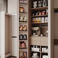 Modern Minimalist Sideboard Cabinet With Ample Storage And Display Space For Home Dining And Kitchen