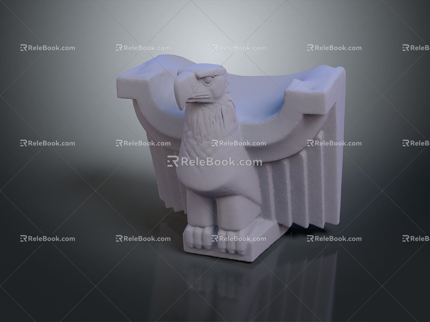 Eagle Large Eagle Owl Raptor Falcon Bird Bird Bird Animal Game Animal 3d model