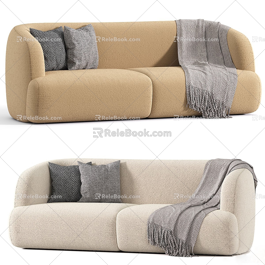 modern sofa 3d model