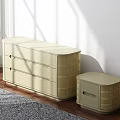 Bedside Table Storage Small Cabinet Simple Bedside Table Bedside Table European Style Bedside Table Drawer Cabinet Bedside Cabinet Cosmetic Table 3d model