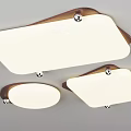 Modern minimalist luminaire combination 3d model