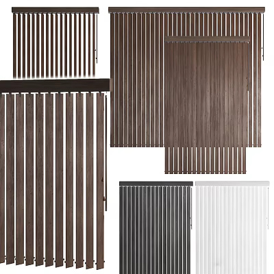 Venetian Blinds in Various Colors and Styles for Home Window Decor 3d model