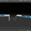 Modern all-in-one machine booth 3d model
