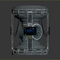 science fiction nuclear reactor science fiction item science fiction component high-tech component science fiction equipment science fiction scene 3d model