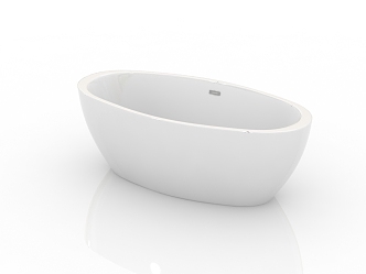 Modern Bathroom Supplies Bathtub 3d model