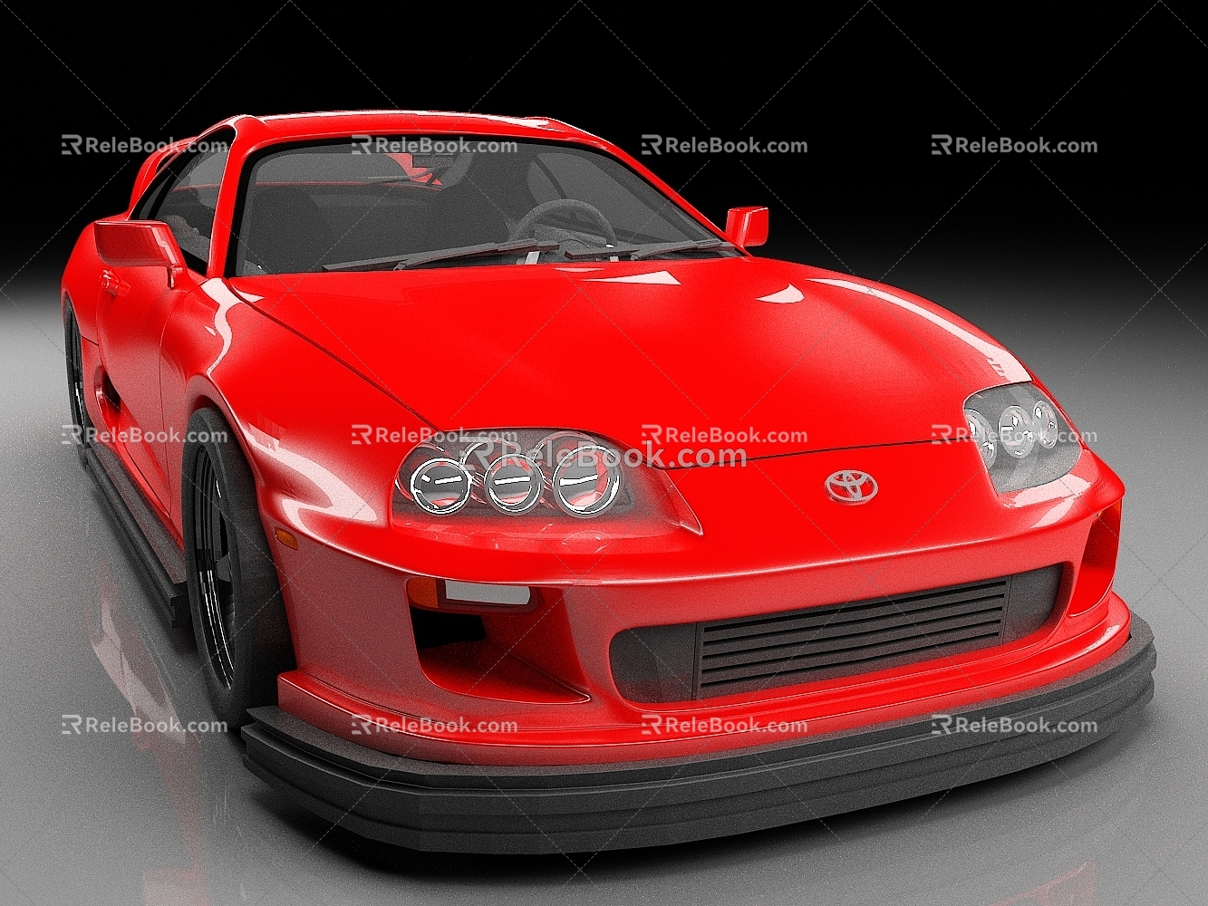 Toyota Sapra Bull Demon Car Sedan Luxury Car Racing sports car 3d model