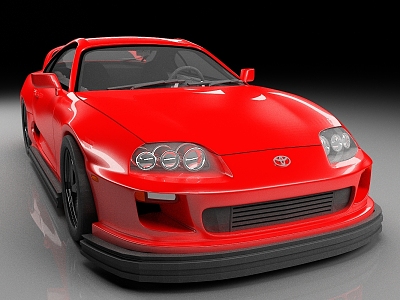 Toyota Sapra Bull Demon Car Sedan Luxury Car Racing sports car 3d model