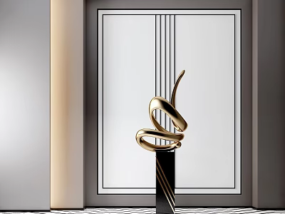 Modern Shower Sauna Space With Glass Partition And Wooden Accent Decorations 3d model
