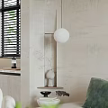 Modern Living Dining Room Interior Design With Sofa Coffee Table Green Plant And Neutral Tones