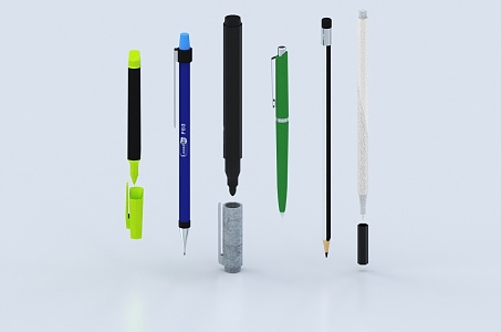 Modern Pen 3d model