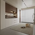 Middle Style Sideboard 3d model