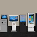 Interactive Kiosk Collection With Various Modern Designs And Touch Screen Displays