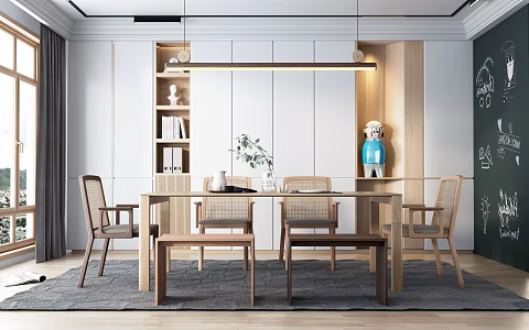 Nordic Restaurant 3d model