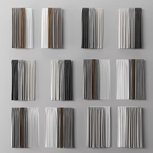 Fabric Curtain 3d model