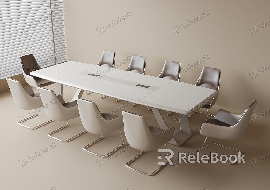 Modern Conference Table and Chair Combination Office Chair Conference Table model