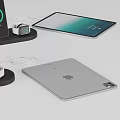 Modern mobile phone digital products 3d model