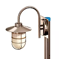 Retro street lamp 3d model