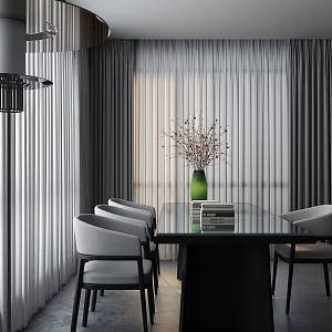 Light Luxury Restaurant 3d model