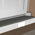 Modern Window Cushion 3d model