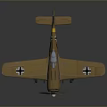 Detailed Vintage Aircraft Model Featuring Historical Markings For Aerospace Enthusiasts
