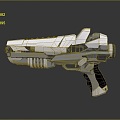 Modern Science Fiction Pistol Pistol Science Fiction Firearms Next Generation Firearms 3d model