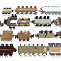 Diverse Conference Table Designs With Modern Shapes And Office Chairs