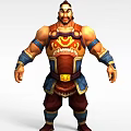 Genesis West Anime Game Character Man 3d model