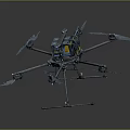 Industrial Hexacopter Drone Equipment With Multi rotor Structure And Heavy Duty Mounts