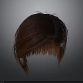 Woman With Brown Short Layered Hairstyle For Modern Fashion Look