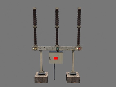 high voltage circuit breaker circuit breaker 3d model