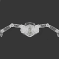 Wooden Mannequin Character With Jointed Body And Simple Design On Black Background