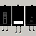 Vanward Electric Water Heaters With Digital Temperature Display And Three Color Options