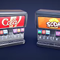 Beverage Vending Machine Vending Machine Vending Machine Soda Vending Machine Vending Machine Vending Machine 3d model