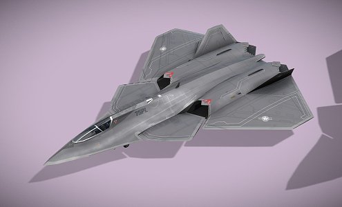 Concept Fighter 3d model