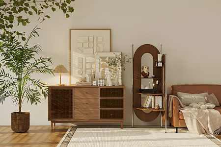 Ancient Style Entrance Cabinet Log Style Storage Cabinet Decorative Cabinet Decoration Cabinet Ornaments Storage Cabinet Side Cabinet Entrance Cabinet Bucket Cabinet Decorative Rack Storage Rack Ancient Style Ornaments 3d model
