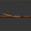 Chocolate Cookies With Nuts Red Dried Fruits And Cracked Surface On Dark Background
