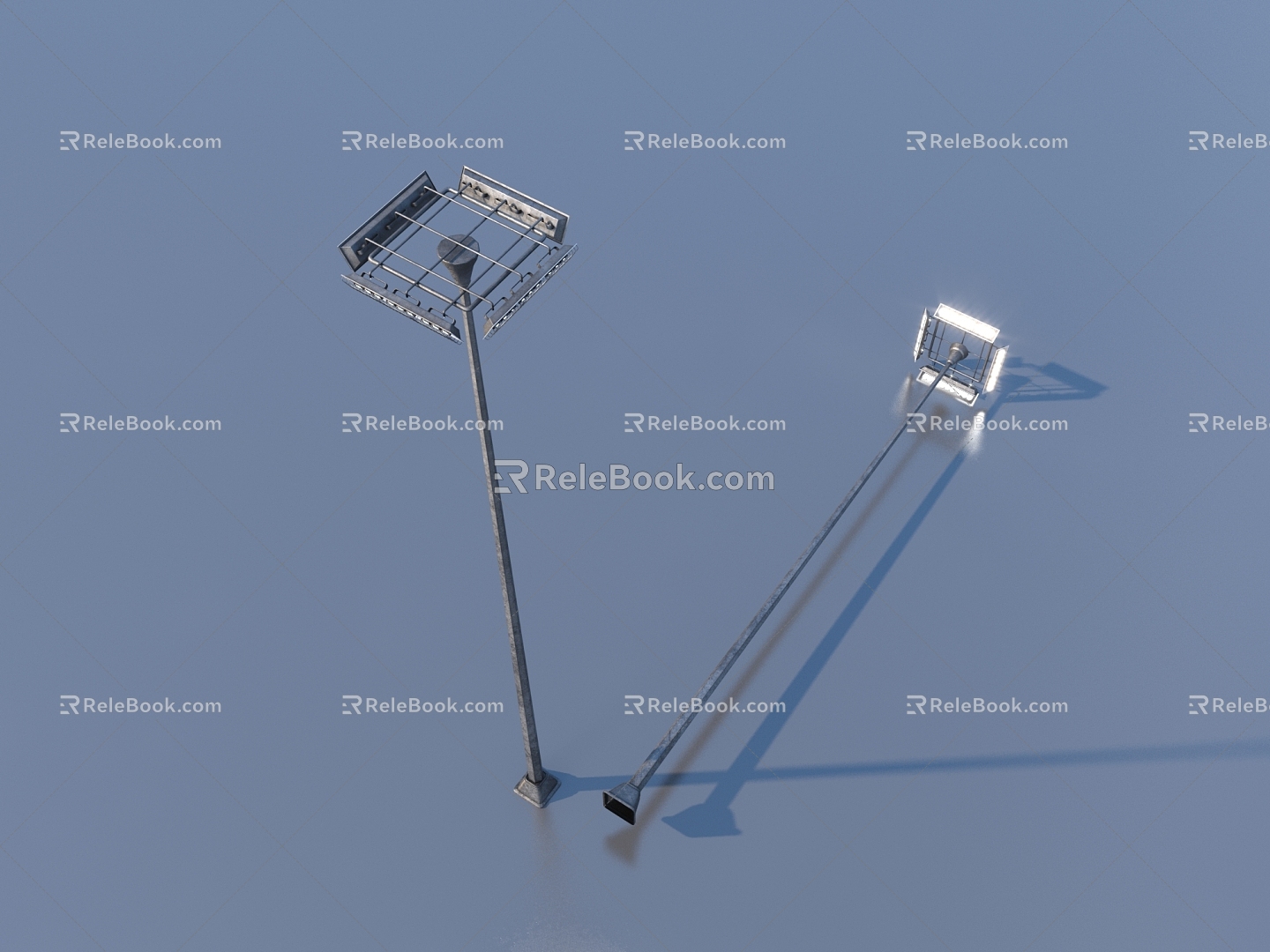 Street lamp landscape lamp outdoor sketch public facilities model