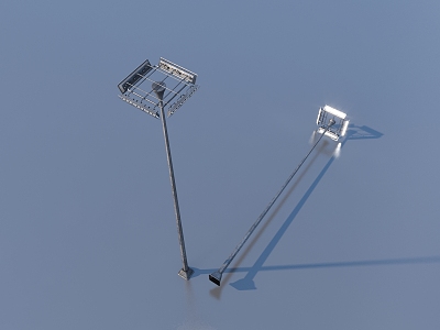 Street lamp landscape lamp outdoor sketch public facilities model