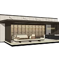 New Chinese style pavilion porch 3d model