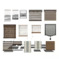 Different Window Blinds Types Featuring Wooden Bamboo And White Designs For Home Interior