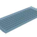 High Strength Steel Grid Mesh Construction Component For Building Structural Support 3d model